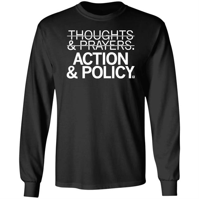 Wearorange Action And Policy Shirt Raygun Merch