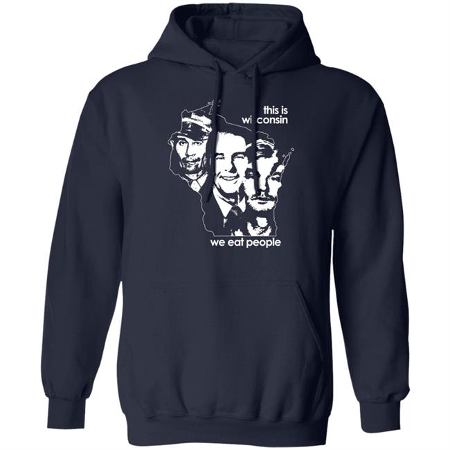 Massive Mag Store Walking Dead This Is Wisconsin We Eat People Shirt
