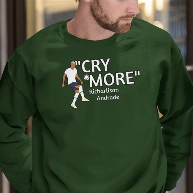 Richarlison Cry More Shirt Navy Digital Spurs