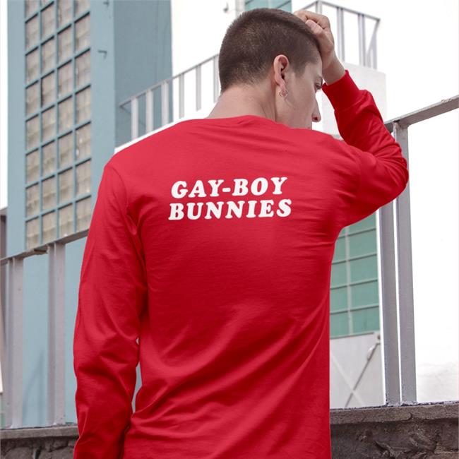 Weird Thrift Store Shirts Gay-Boy Bunnies T Shirt Black