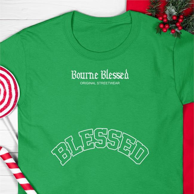 Kendrick Bourne Poly Bourne Blessed Original Streetwear Blessed Shirt Bournedrip Store