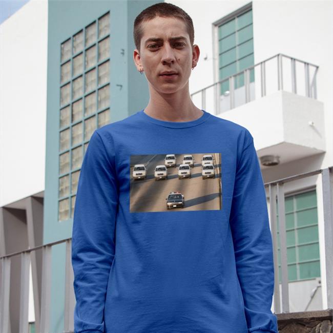 Shirts That Go Hard Oj Simpson Chase Tee Zay Jones Wearing Oj Simpson Chase Tee
