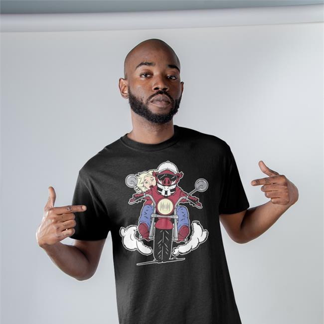 Barstool Sports Store Motorcycle Ark T Shirt Black