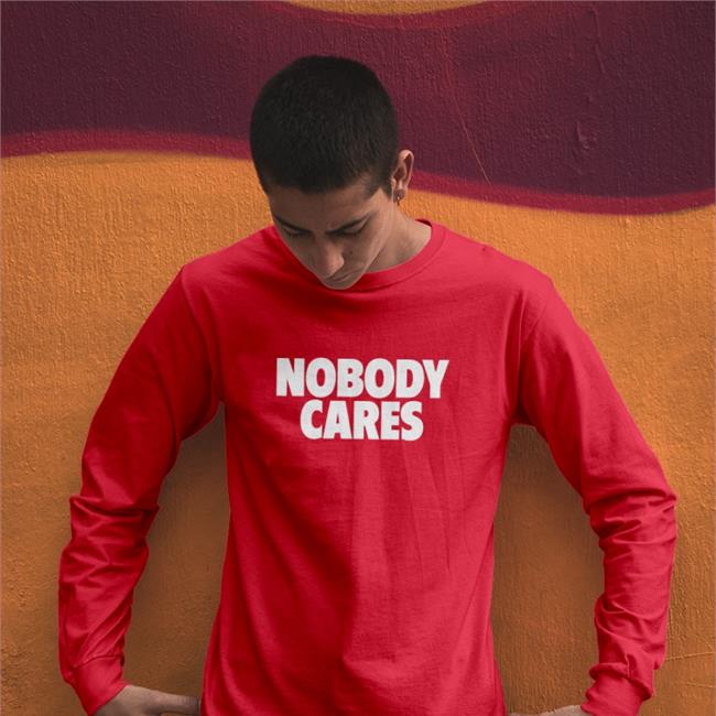 Nobody Cares T-Shirt Cj Fogler Aka Perc70