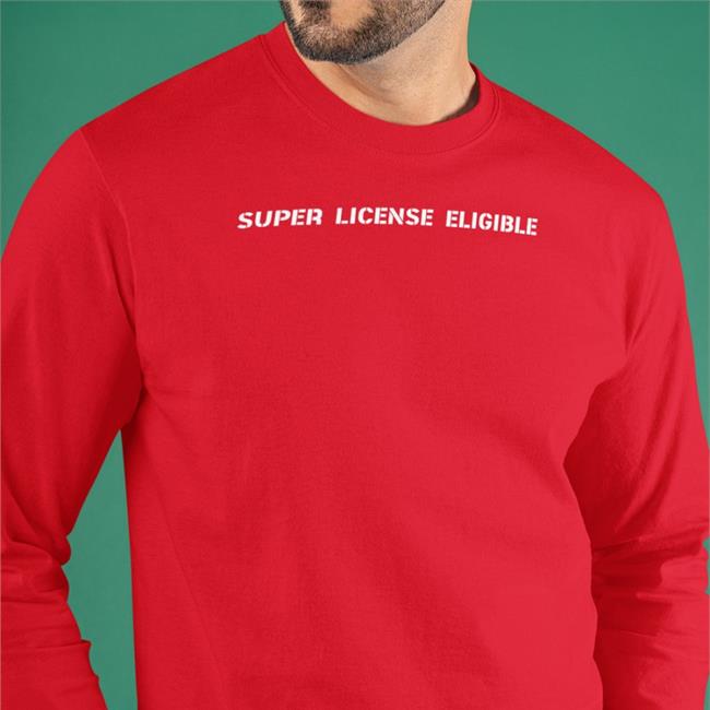 Super License Eligible T Shirt Josefnewgarden Busbros Merch