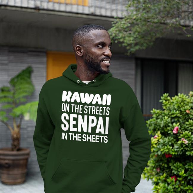 Niki Neimki Kawaii On The Streets Senpai In The Sheets Tee Hassan