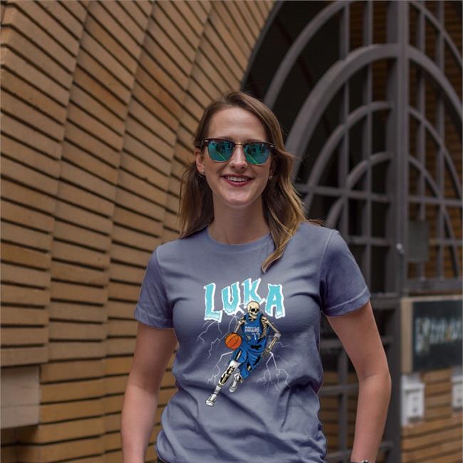 Luka Doncic Dallas Skeleton New Shirt