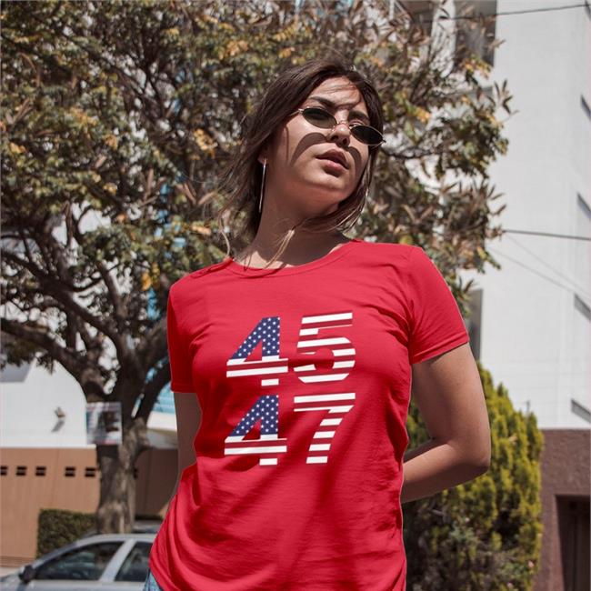 45/47 Shirt Donald Trump Patriot Takes