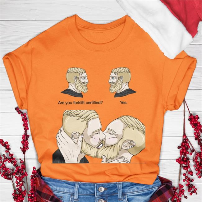 Yes Chad Kiss Meme Funny T Shirt