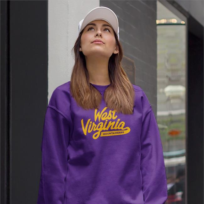 West Virginia Mountaineers Retro Script Hoodie