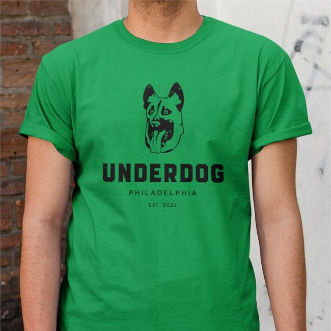 Nbc10 Philadelphia John Clark Jason Kelce Wearing Underdog Philadelphia Est 2022 Shirt