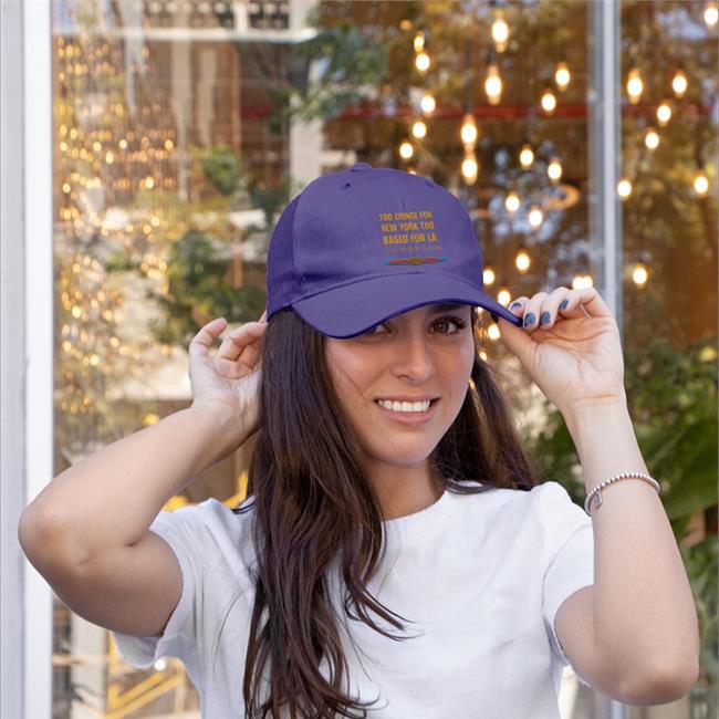 Too Cringe For New York Too Based For La Just Perfect For Coolmath Games Cap Black Shirts That Go Hard