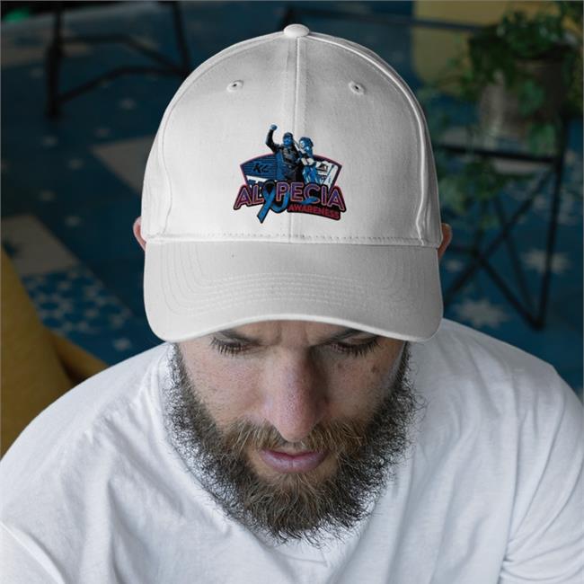 Alopecia Awareness Month - September Embroidered Hat Shopkylelarson Alopecia Awareness Hats
