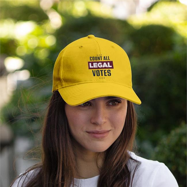 John M. Cameron Count All Legal Votes Tee Shirt White