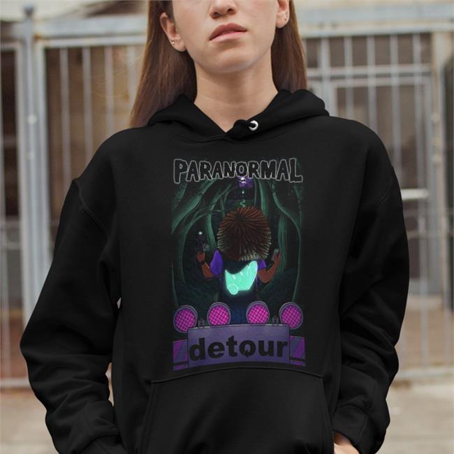 Paranormal Detour Hoodie Sweatshirt Black