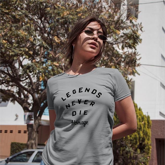 Legends Never Die Homage T Shirt