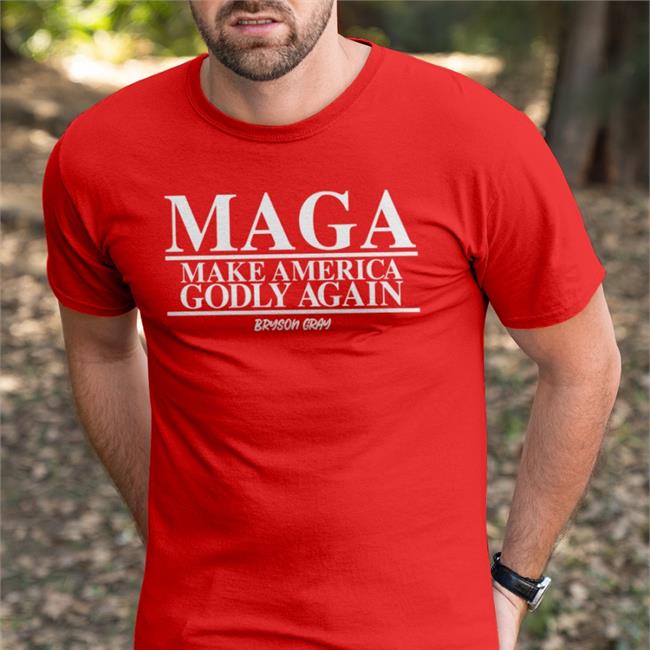 Bryson Gray Official Store Maga Make America Godly Again Sweatshirt Black
