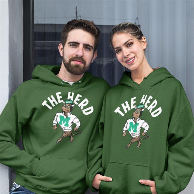 Homefieldapparel Store The Herd Marshall University Hoodie