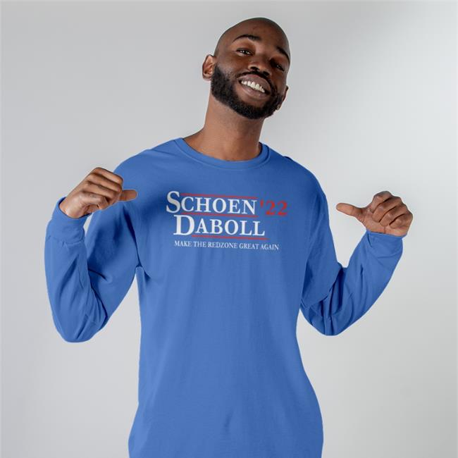 Lpg - Nyg Licenseplateguy Schoen'22 Daboll Make The Redzone Great Again Hoodie