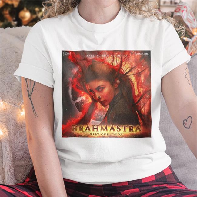 Imouniroy Brahmastra Tee White Brahmastra Shirt Imouniroy White