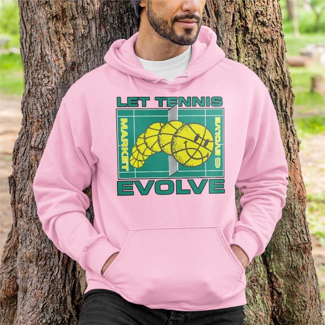 Userjaymes Let Tennis Evolve Tee Shirt White
