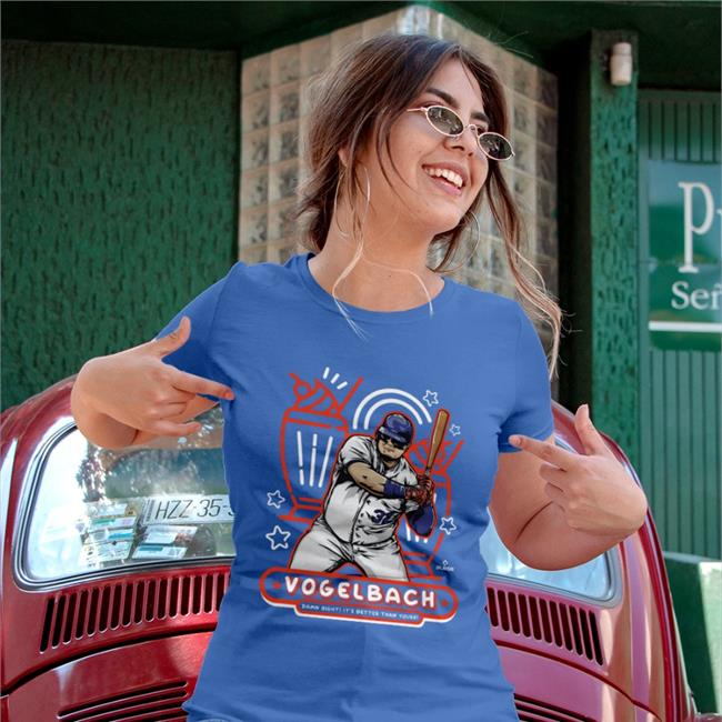 Daniel Vogelbach New York M Milkshake Wht Tee