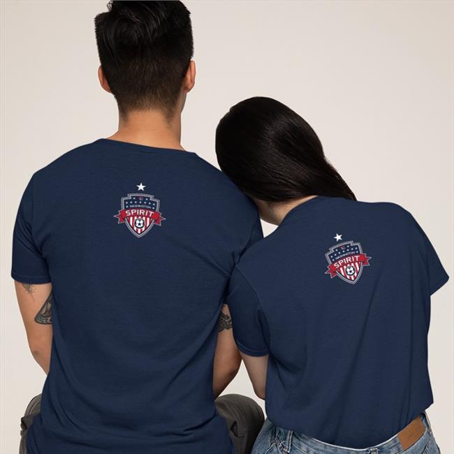 The Washington Spirit United Spirits Long Sleeve Tee Shirt Navy United Spirits T Shirt