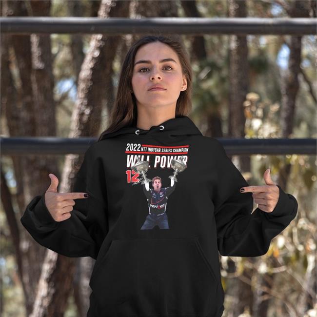 Matt Archuleta 2022 Ntt Indycar Series Champion Will Power Tee Black