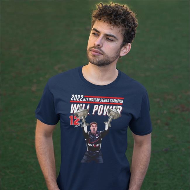 Matt Archuleta 2022 Ntt Indycar Series Champion Will Power Black Ntt Indycar Series Champion 2022 Will Power Shirts Matt Archuleta