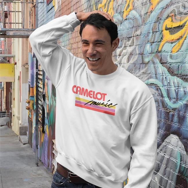 Camelot Music T Shirt Super 70S Sportsl Store White