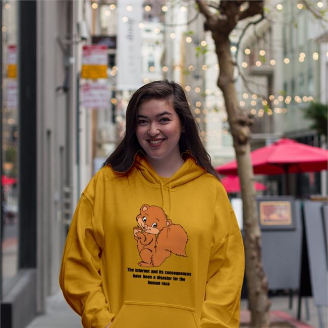Goodshirts Store The Internet And Its Consequences Have Been A Disaster For The Human Race Sweatshirt