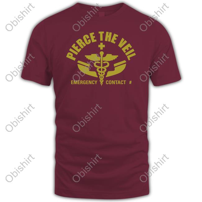 Pierce The Veil Emergency Contact T Shirt