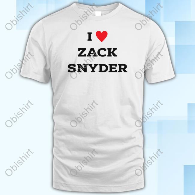Rebelmoon I Love Jack Snyder T Shirt