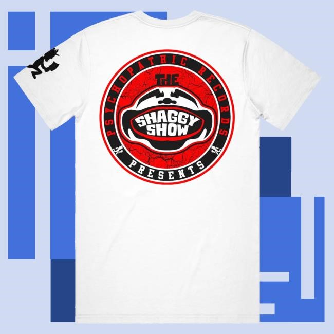 Psychopathic Records Merch Shaggy 2 Dope The Shaggy Show Circle Logo White Tank Top
