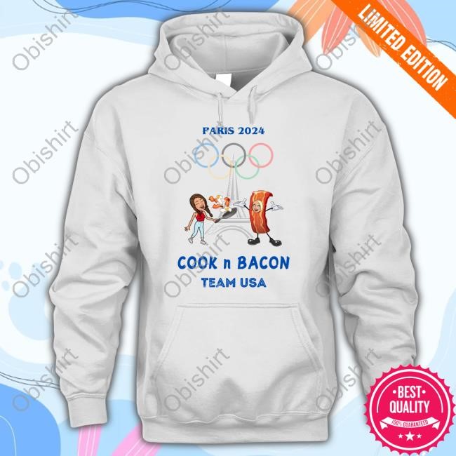 Paris 2024 Cook N Bacon Team Usa Hoodie