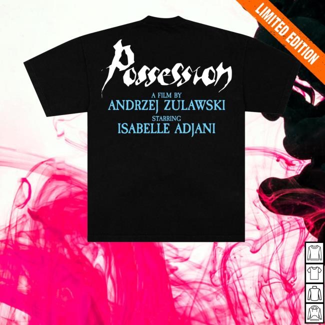 The Cinegogue Merch Shop Store Official The Adjani Possession A Film By Andrzej Zulawski Starring Isabelle Adjani Shirt