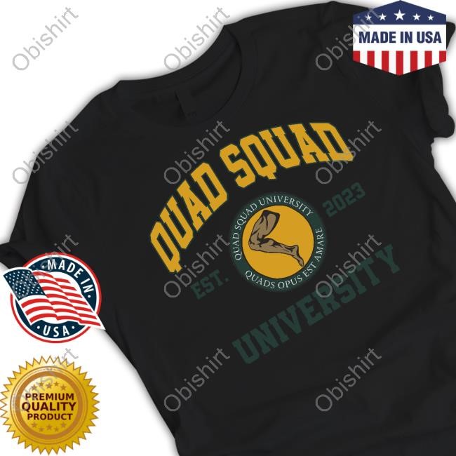 Aj Dillon Store Quad Squad University Shirt