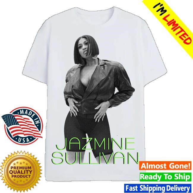Jazminesullivanmusic Merch Js White Photo Tee Shirt