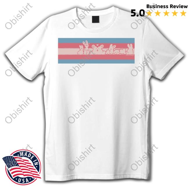 Str Trans Flag Bunnies T-Shirt