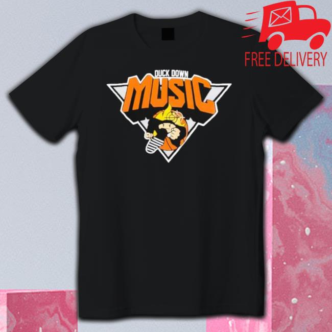 Duck Down Black And Orange Shirt