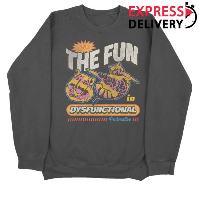 Official Degenerate Store The Fun Crewneck Sweatshirt