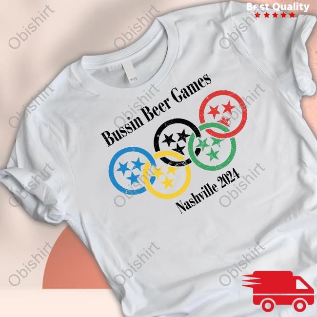 .Barstoolsports Merch Bussin Beer Games Nashville 2024 T Shirt
