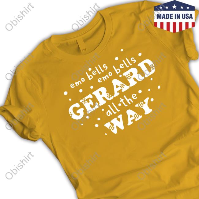 Mychemicalromance Emo Bells Emo Bells Gerard All The Way Hooded Sweatshirt