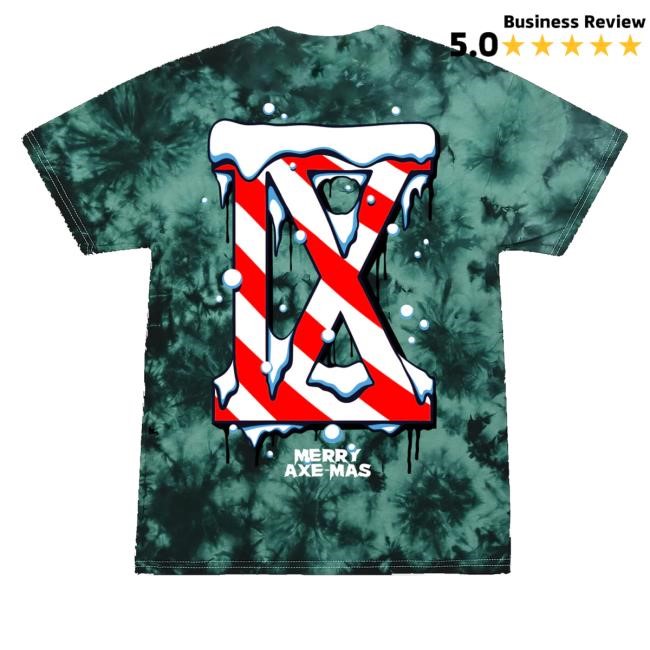 Ink Merch Killer Candy Cane Dye Hoodie