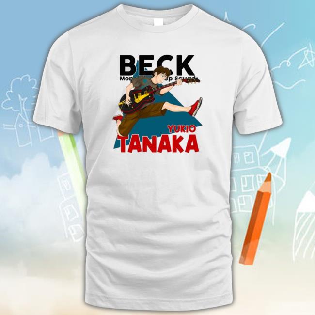 Beck Play Guitar Yukio Tanaka Stage Action shirt, hoodie, tank top, sweater and long sleeve t-shirt