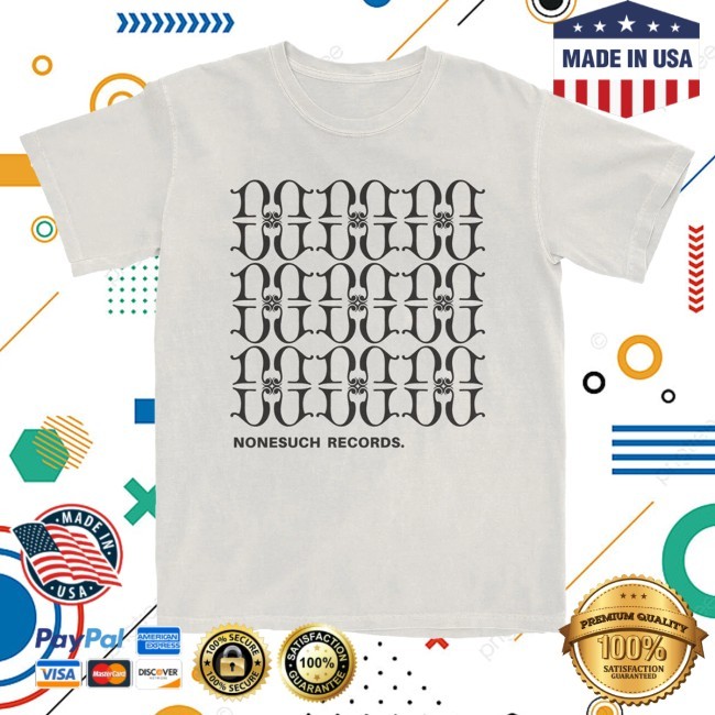 Nonesuch Merch Nonesuch Logo-Lattice Shirts White