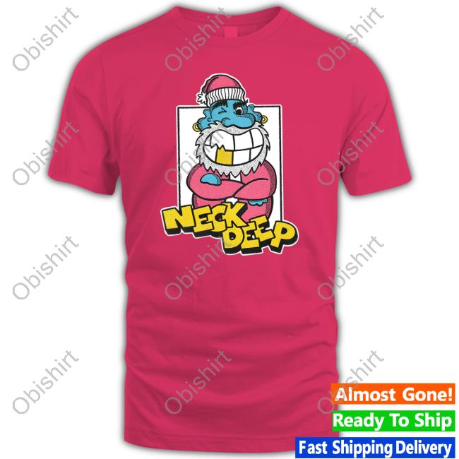 Neckdeep Store Neck Deep Santa Sweatshirt Neckdeepuk