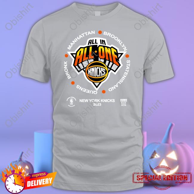New York Knicks All In All One 2023 Nba Playoffs Shirt