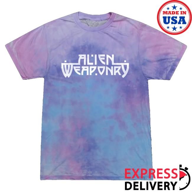 Trending Alien Weaponry Merch Store Logo T-Shirt (Cotton Candy Dye) Shirts