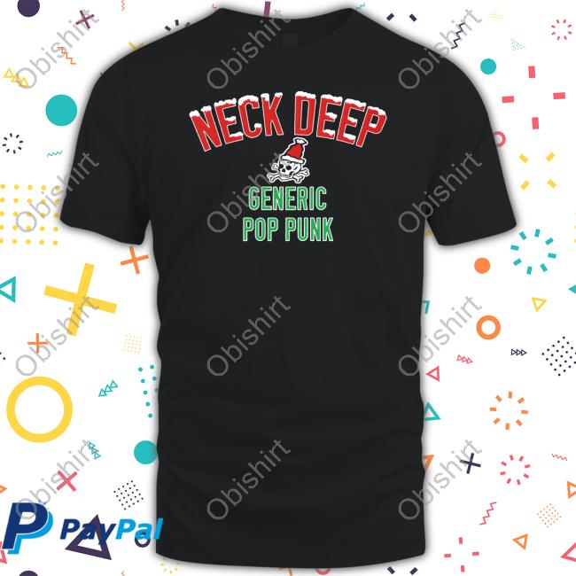 Neck Deep Generic Pop Punk Chritmas Edition 2.0 Shirts Neck Deep Store